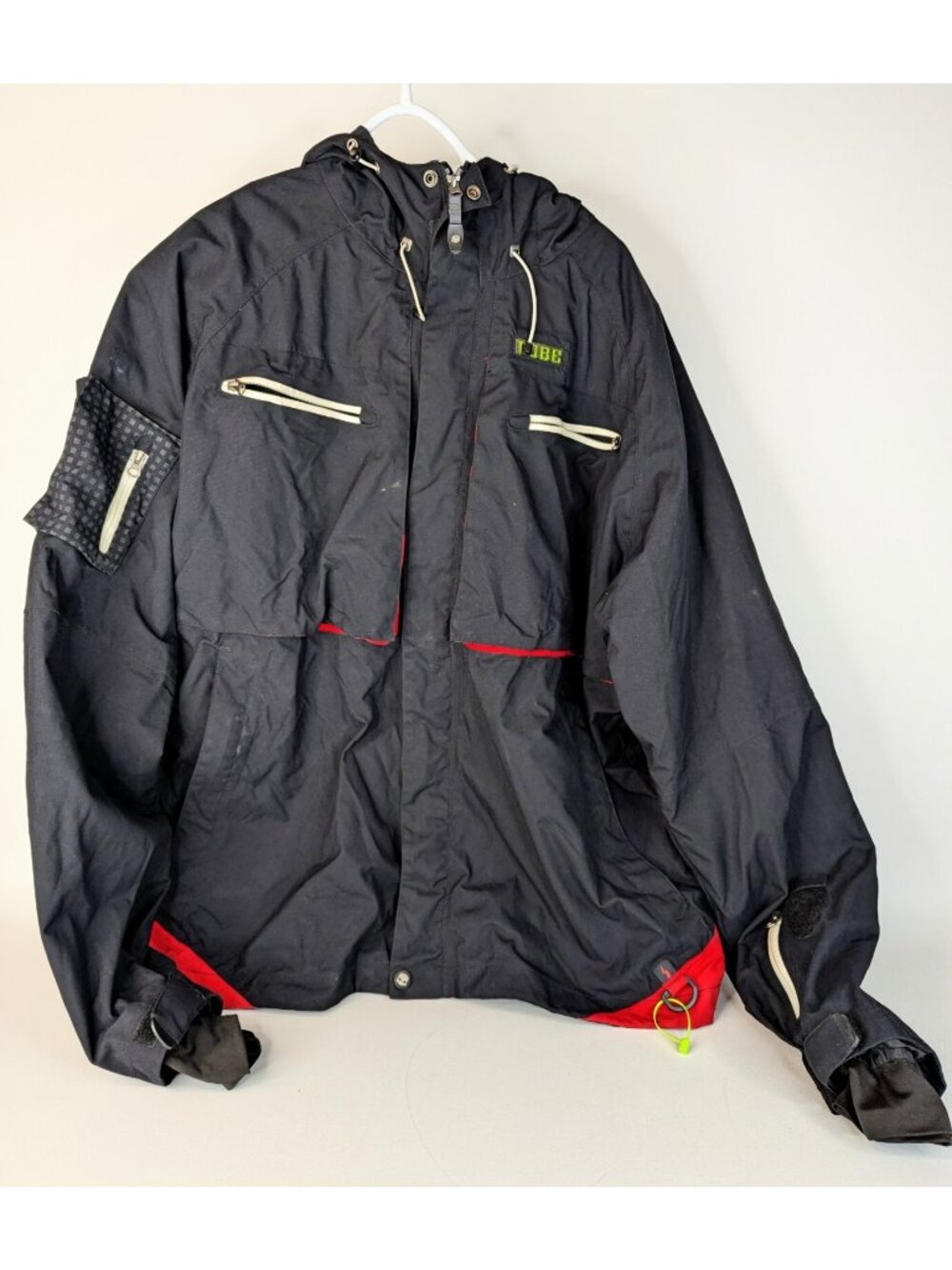 Tobe Outerwear Men’s XXL Insulated Snowmobile Jacket – Black 2XL